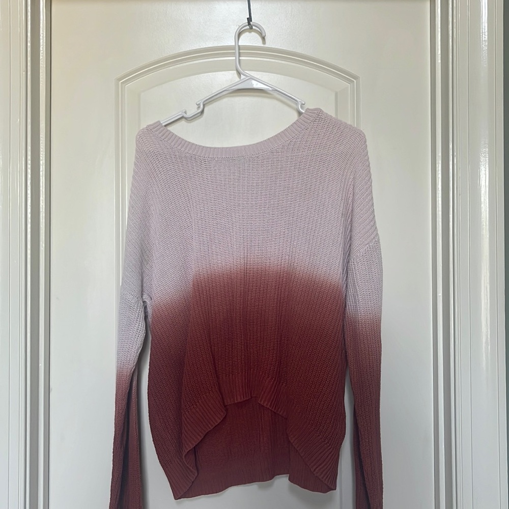 Ombré knot Sweater